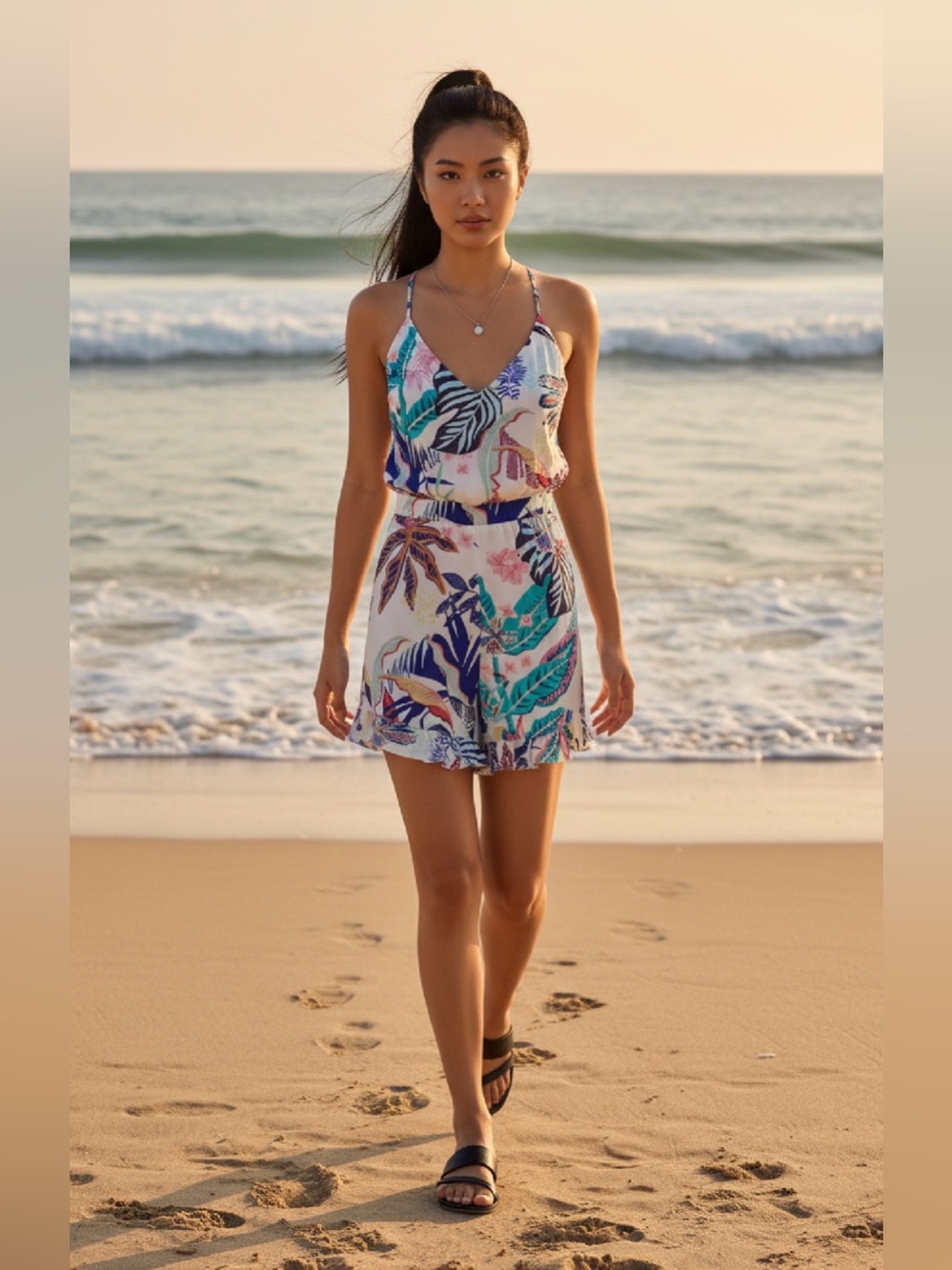 (#167) ONLY Melbourne Romper
